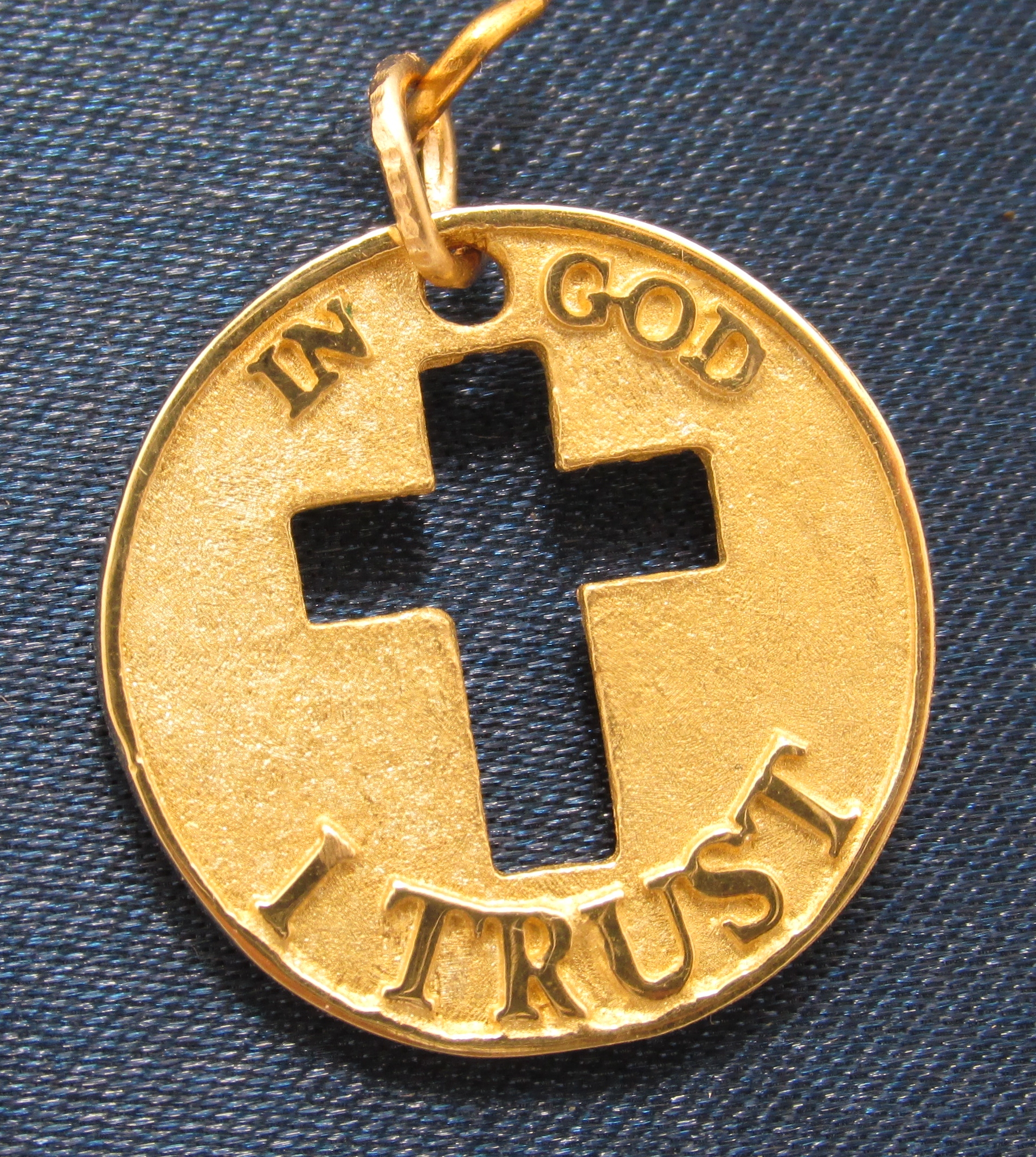 Coin Gold Cross - Exquisite Designs Inc.